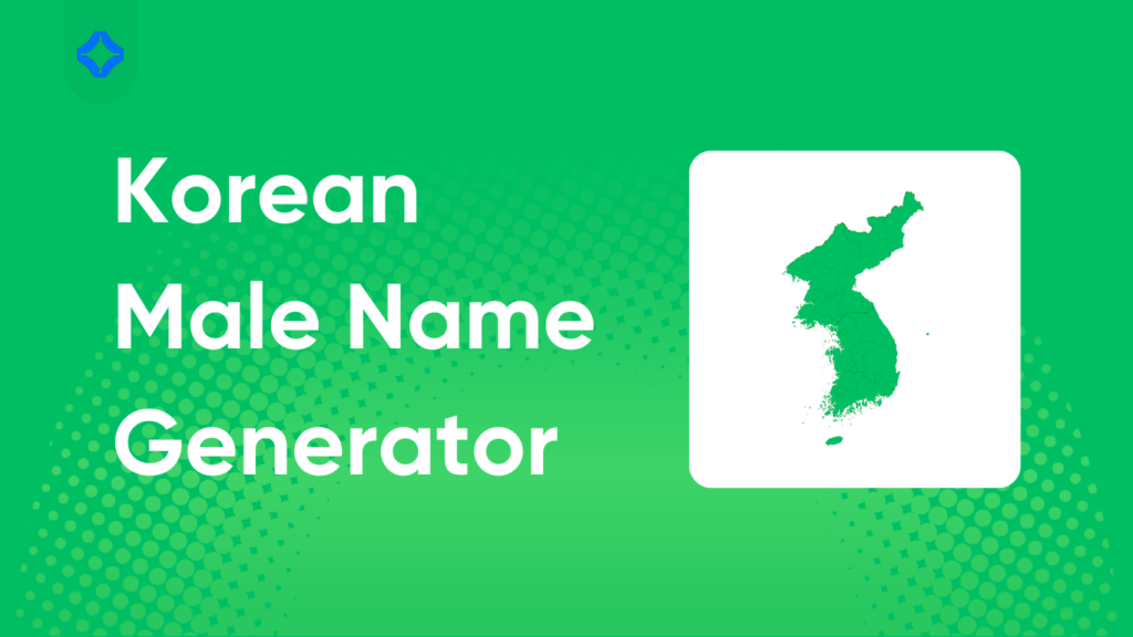 korean male name generator