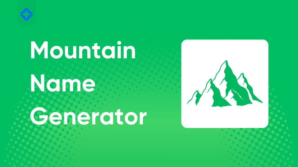 mountain name generator