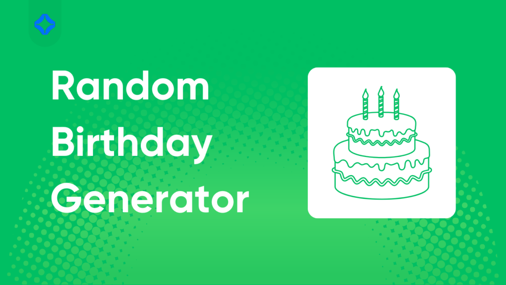 random birthday generator